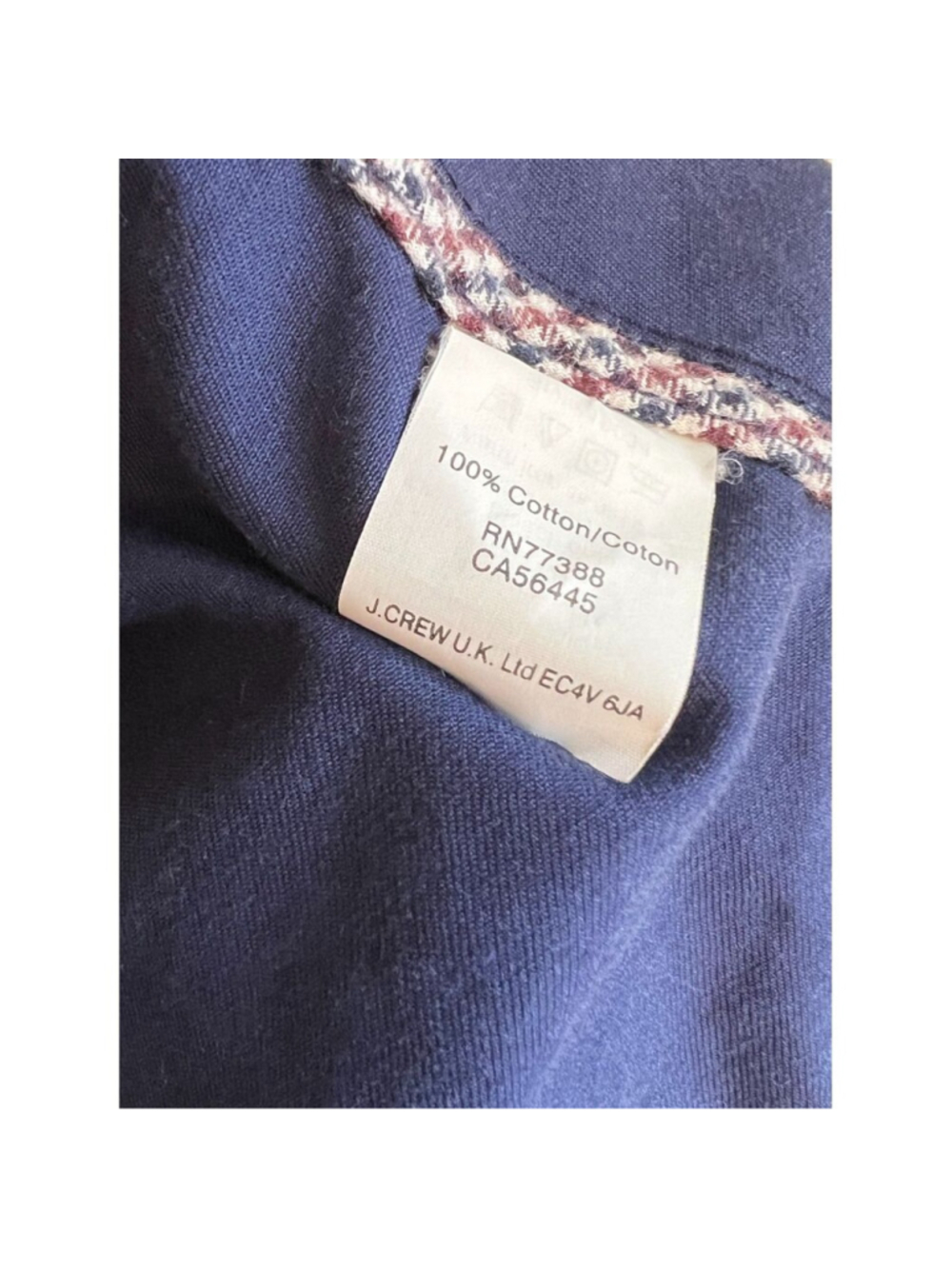 J.Crew Downtown Field Jacket Navy Small - Picture 8 of 11